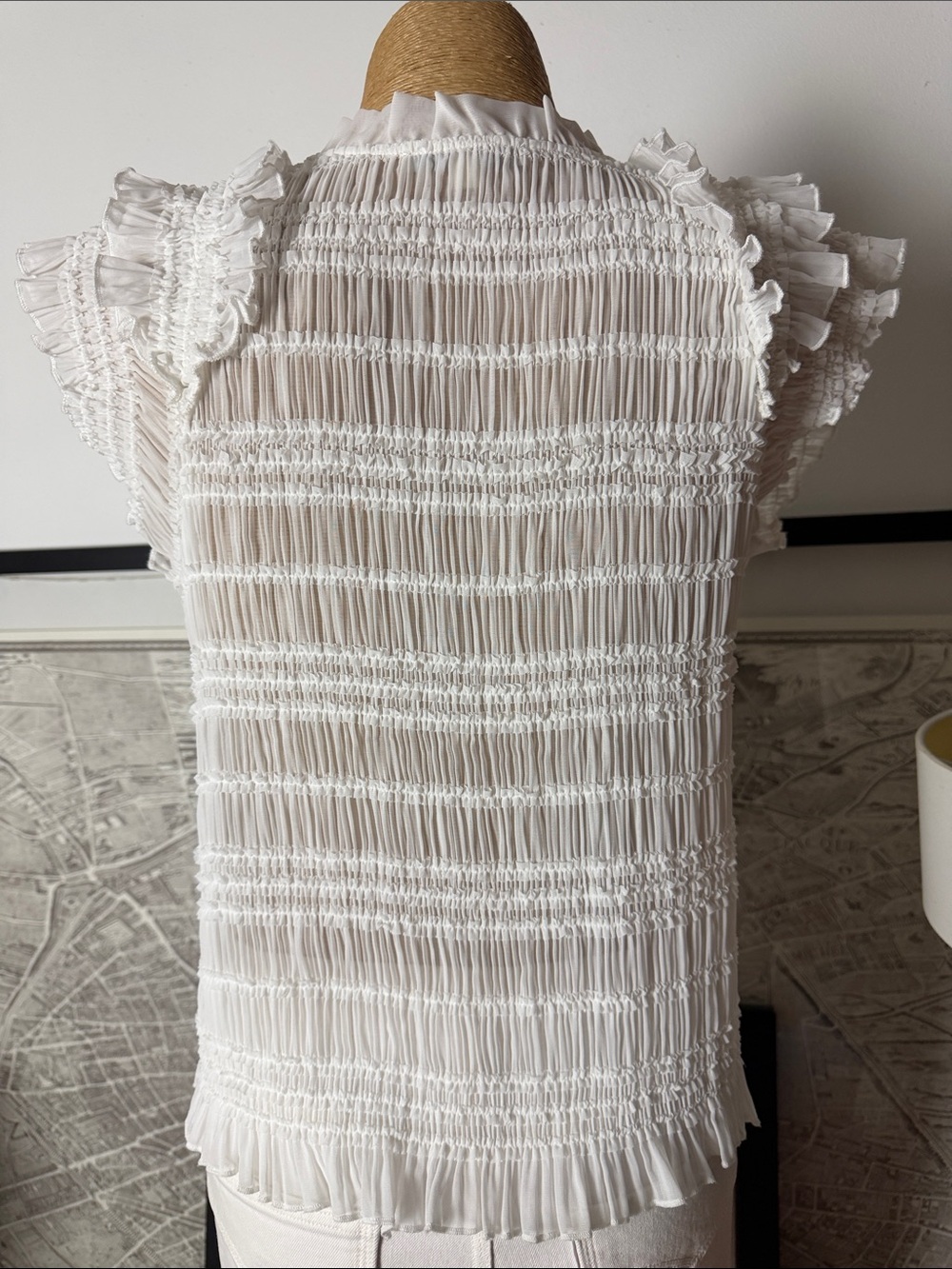Sarah hann white top Size XS - Picture 6 of 12
